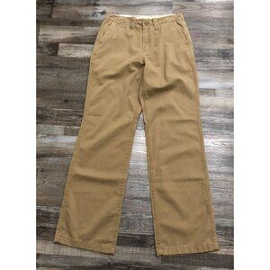 Aeropostale Bootcut Flat Front Mens 33x34 Khaki Pants New with Tags